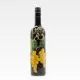 Jubilejno vino, 0.75l, poslikana steklenica - Na zdravje 80 - rumen grozd