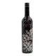 Jubilejno vino, 0.75l, poslikana steklenica - Vse najboljše - rože