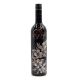 Jubilejno vino, 0.75l, poslikana steklenica - Vse najboljše - rože