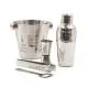 Set za koktaile, z recepti, inox, 5/1, 13.5cm