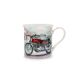 Lonček motorji, 4/1, kitajski porcelan, 8cm, v darilni embalaži