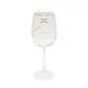 Kozarec za vino Love you, 22cm, v darilni embalaži