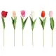 Tulipan, umetno cvetje, PVC, 50cm, sort.
