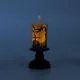 Lučka LED, sveča Halloween, umetna masa, 13x5cm, sort.