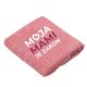 Brisača Moja mami je zakon, rosegold, 100x5Ocm 100% bombaž