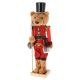 Hrestač, medved vojak, 12x9x38cm