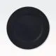 Dekorativni krožnik, črni z bleščicami, PVC, 33cm