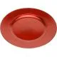 Dekorativni krožnik - rdeč, 25 cm