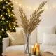 Božična vejica zlata, 72cm