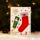 Set za nego nog HELLO WINTER, božični, (60ml losijon za noge, 1 par toplih nogavic - UNI velikost), z vonjem Frosted Cramberry, v darilni škatli
