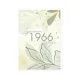 Voščilnica, rojstni dan, ženska, Izjemna izdaja 1966, rumeno-zelena, listje