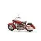 Motor cestni, rdeč, kovina, 27.5x10.5x15cm