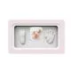 Set za 3D odtise, masa in okvir za sliko in odtise, roza, MDF, 29.5x18cm