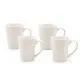 Set 4 skodelic, porcelan, 8.7x10.7cm