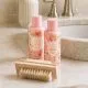 Kopalni set BLOSSOM, (100ml gel za tuširanje, 100ml losjo za telo, krtačka za nohte) z vonjem: Jasmine Peach, v darilni embalaži