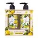 Set za nego rok,  ESSENTIAL BOTANICALS, (240ml tekoče milo, 240ml losjon za roke), z vonjem: Lemon & Bergamot, v darilni embalaži