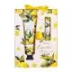 Set za nego telesa, ESSENTIAL BOTANICALS, (60ml krema za roke in nohte, 3.5g balzam za ustnice) z vonjem:Lemon & Bergamot, v darilni embalaži