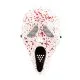 Maska za Halloween, Scary movie, umetna masa, 31x18cm, sort.